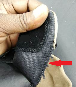 shoe quality control